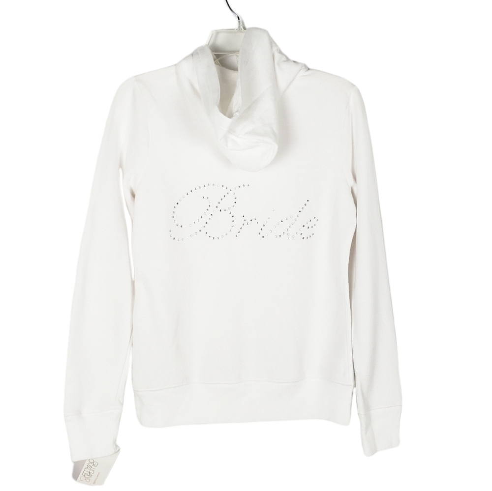 GILLIGAN & O'MALLEY Bride hoodie zip up sweatshirt